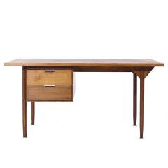 John Stuart John Stuart Mid Century Walnut Desk - 3967221