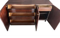 John Stuart John Stuart Mid century Three Door Mahogany Cabinet Sideboard Credenza - 4527698