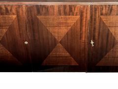 John Stuart John Stuart Mid century Three Door Mahogany Cabinet Sideboard Credenza - 4527700