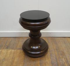 John Stuart Mid Century Modern Turned Wood Side Table John Stuart - 2496275