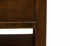 John Stuart Pair of John Stuart American Wooden Single Drawer Two Tier End Side Tables - 2789959