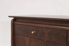 John Stuart Walnut Console by John Stuart 1950s - 2324702