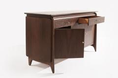 John Stuart Walnut Console by John Stuart 1950s - 2324705