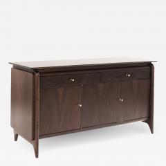 John Stuart Walnut Console by John Stuart 1950s - 2326653