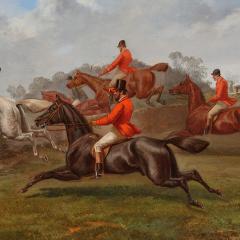 John Sturgess Pair of English antique horse paintings by Sturgess - 3326280