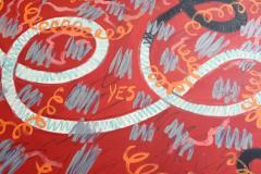 John Tweddle Mid Century American Monumental Acrylic on Canvas - 4514848