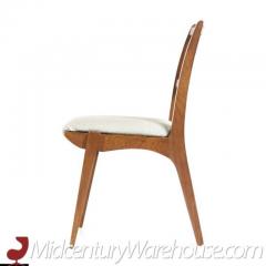 John Van Koert John Van Koert for Drexel Mid Century Walnut Dining Chairs Set of 6 - 3513751