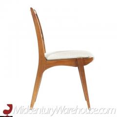 John Van Koert John Van Koert for Drexel Mid Century Walnut Dining Chairs Set of 6 - 3513803