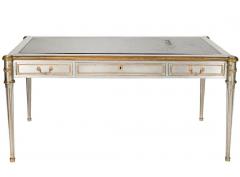 John Vesey John Vesey Mid Century Modern Desk or Bureau plat Steel and Bronze - 2938788