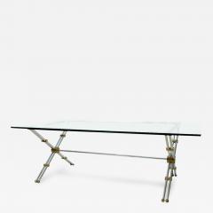 John Vesey Rare Brass and Chrome Table by John Vesey - 96387