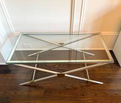 John Vesey Rare X leg Coffee Table V 41 by John Vesey - 4448169