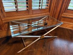 John Vesey Rare X leg Coffee Table V 41 by John Vesey - 4449165