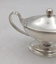 John Wakelin 18th Century Pair of Sterling Silver Open Salts and Mustard Pot - 3237138