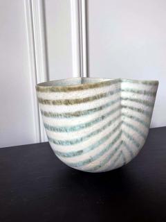 John Ward Ceramic Bowl Shape Vessel by British Studio Potter John Ward - 2458450