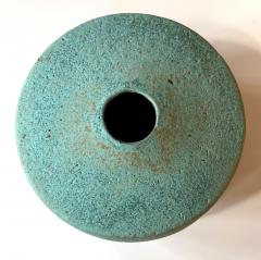 John Ward Ceramic Vase with Green Glaze by John Ward - 3131883