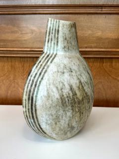 John Ward Large Ceramic Vase with Banded Glaze by John Ward - 3133416