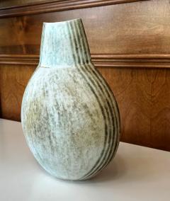 John Ward Large Ceramic Vase with Banded Glaze by John Ward - 3133424