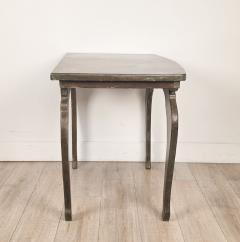 John Wheatman Custom Copper Top Table with Antique Legs - 4774753