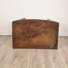 John Wheatman Custom Copper Top Table with Antique Legs - 4774754