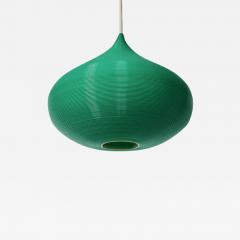 John and Sylvia Reid John Sylvia Reid Rotaflex Green Onion Hanging Pendant 1950s - 3052557