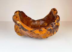 Johnny Mattsson Exeptional Large Swedish Folk Art Organic Burl Bowl circa 1960s - 2481007