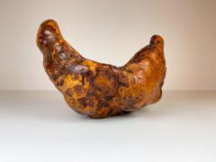 Johnny Mattsson Exeptional Large Swedish Folk Art Organic Burl Bowl circa 1960s - 2481009