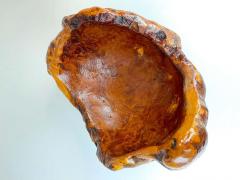 Johnny Mattsson Exeptional Large Swedish Folk Art Organic Burl Bowl circa 1960s - 2481039