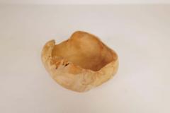 Johnny Mattsson Scandinavian Modern Set of 2 Swedishs Folk Art Organic Burl Bowls circa 1990s - 2438325