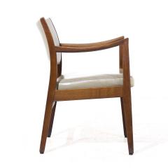 Johnson Chair Co Mid Century Walnut Arm Chair - 3954211