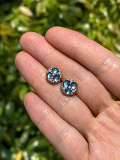 Joke Quick Glowing Moonstone White Diamond Starstruck Stud Earrings Joke Quick 2026 - 4711321