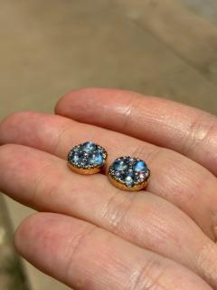 Joke Quick Glowing Moonstone White Diamond Starstruck Stud Earrings Joke Quick 2026 - 4711332