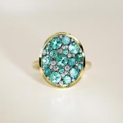 Joke Quick Paraiba Tourmaline White Diamond Starstruck Ring Joke Quick 2026 - 4711262