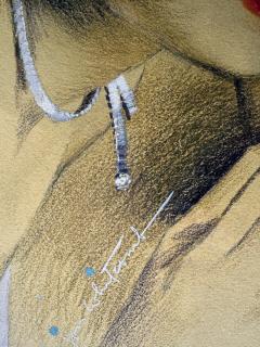 Jon Whitcomb Surreal Illustration Glamorous Blond at the Piano - 4430795