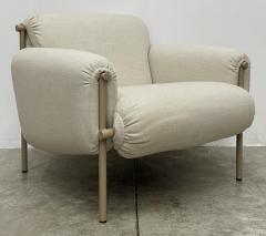 Jonah Takagi Vintage AMI Cashmere Metal Lounge Chairs Jonah Takagi Hallgeir Homstvedt Pr  - 4480843