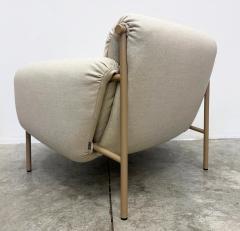 Jonah Takagi Vintage AMI Cashmere Metal Lounge Chairs Jonah Takagi Hallgeir Homstvedt Pr  - 4480853