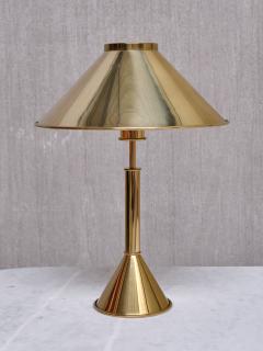 Jonas Hidle Jonas Hidle Table Lamp in Brass H vik Lys Norway 1970s - 3799414