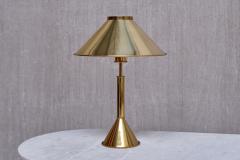Jonas Hidle Jonas Hidle Table Lamp in Brass H vik Lys Norway 1970s - 3799416