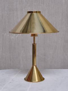 Jonas Hidle Jonas Hidle Table Lamp in Brass H vik Lys Norway 1970s - 3799418