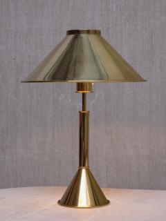 Jonas Hidle Jonas Hidle Table Lamp in Brass H vik Lys Norway 1970s - 3799419