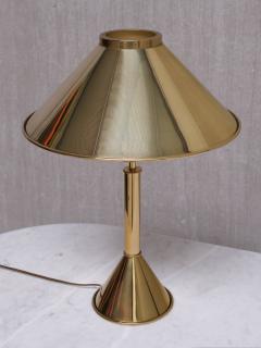 Jonas Hidle Jonas Hidle Table Lamp in Brass H vik Lys Norway 1970s - 3799424