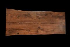 Jonathan Field Book Matched Rippled English Walnut Table 2020 - 1975897