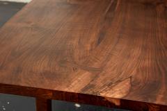 Jonathan Field Book Matched Rippled English Walnut Table 2020 - 1975899