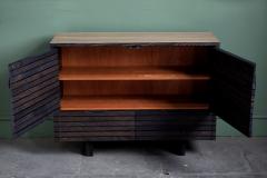 Jonathan Field Cabinet of Ebonized English Oak and Polished Resin - 1965485