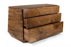 Jonathan Field Chest of Drawers of Solid Scottish Walnut with Asymmetrical Sides - 1965456