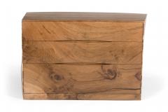 Jonathan Field Chest of Drawers of Solid Scottish Walnut with Asymmetrical Sides - 1965471