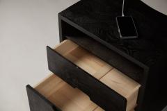 Jonathan Field Ebonized Oak Bedside Cabinets - 2818109