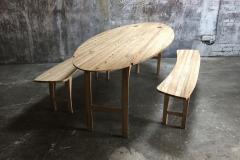 Jonathan Field Ebony Grained Ash Dining Benches - 2988458