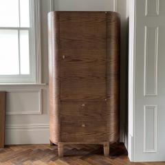 Jonathan Field Hall Cabinet in Darkened Oak - 2818094