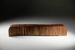 Jonathan Field The Gallery Bench in Cross Grain American Black Walnut - 2818097