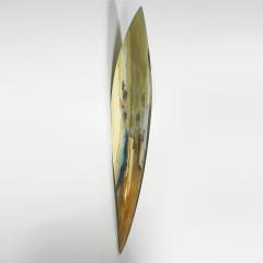 Jonathan Souli FANG Lighting wall sculpture in hammered brass - 2051267